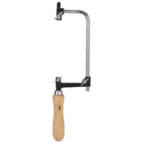 Scie à archet portable en forme de U pour la fabrication de bijoux et d'objets artisanaux (outil de traitement fixe) (1/5)