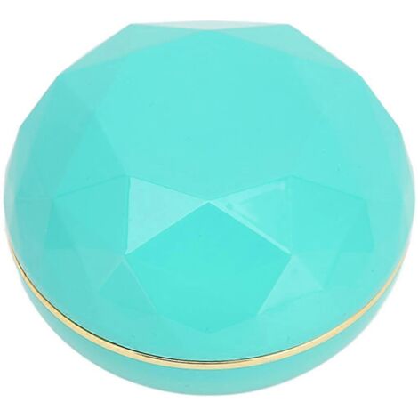 Boîte à bagues lumineuse, style élégant, écologique et sûre, ambiance romantique, couleur cyan (1/5)
