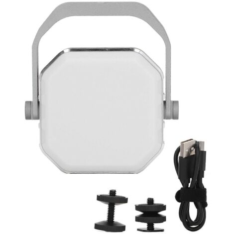 Lanterne de camping rétro rechargeable LED octogonale, lampe suspendue d'extérieur (1/5)