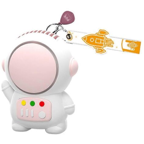 Nouveaux produits Mini ventilateur portable en forme d'astronaute, rechargeable par USB, petit format, idéal pour les voyages en extérieur (1/5)