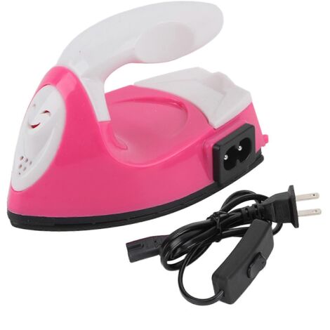 Mini fer à repasser électrique portable à température constante pour loisirs créatifs et travaux manuels. Prise US 100-240 V. (1/5)