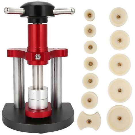Machine de sertissage en spirale pour fond de boîtier de montre, outil de pressage pour fond de boîtier de montre (1/5)