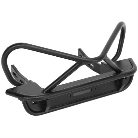 Pare-chocs avant en fer noir haute résistance pour voiture télécommandée 2024RC RBR/C 1/10 (1/5)