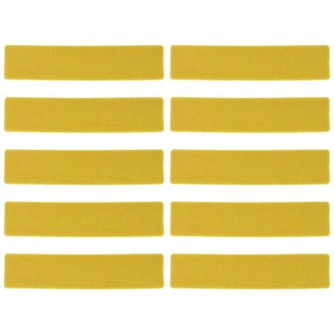 Kit de marquage de lignes de court 2024 - Marqueur de zone de tennis - Ligne de marquage polyvalente pour terrains de pickleball, tennis et basketball - Jaune (1/5)