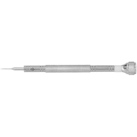 Tournevis plat à tête plate, portable et précis pour la réparation de montres et de bijoux, 0,6 mm / 0,02 po (1/5)