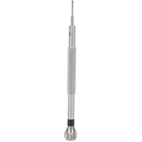 Tournevis de réparation de montres professionnel en acier inoxydable, tournevis de précision pour lunettes et bracelets de montres, 1,0 mm (1/5)