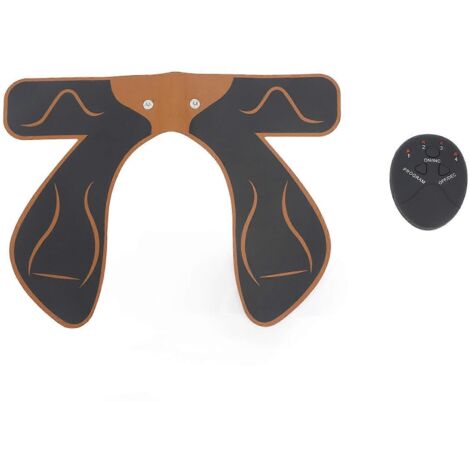 Appareil de musculation des fesses 2024 en cuir PU, masseur et appareil de fitness portable à domicile avec télécommande pour femmes et hommes (1/5)