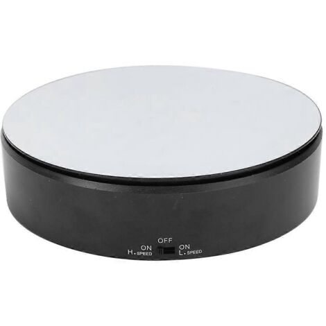 Présentoir à bijoux rotatif à 360° avec plateau tournant solaire supportant une charge de 1 kg (1 kg) (1/5)