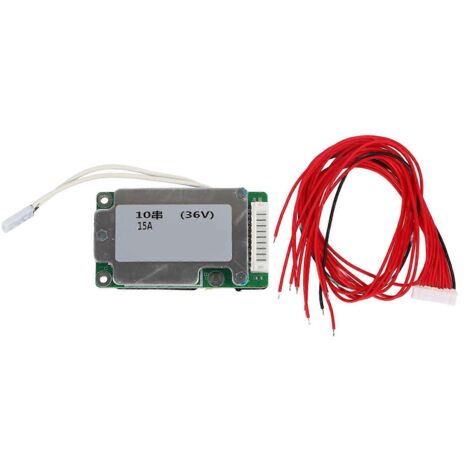 Carte de protection pour module de batterie 18650 (202436V, 15A, 10 brins) - Système de gestion de batterie (BMS) pour scooter électrique (1/5)