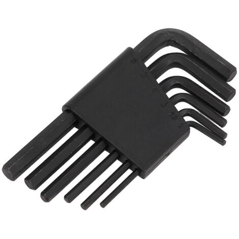 20246 pièces - Clés hexagonales en L (6 mm, 5 mm, 4 mm, 3 mm, 2,5 mm, 2 mm) - Outils de réparation à main pour vélos en acier au carbone (1/5)