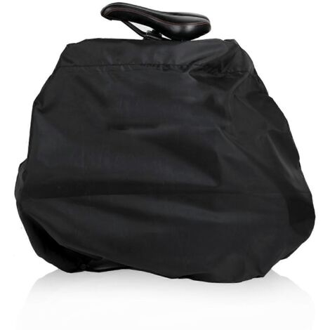 Housse de vélo noire imperméable, protection anti-poussière et UV pour une utilisation en extérieur (1/5)