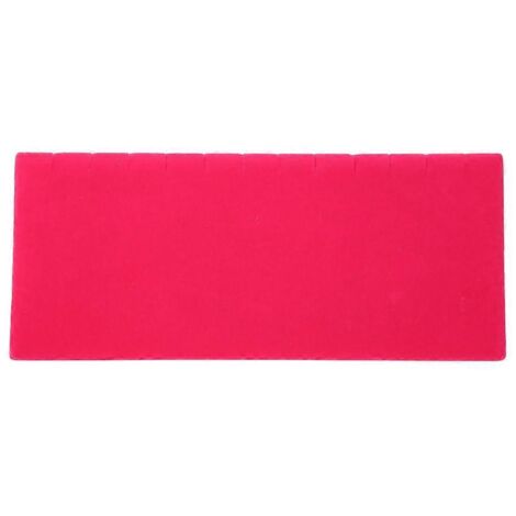Présentoir en flanelle pour boucles d'oreilles et bracelets, support pour bijoux en forme de goutte d'oreille (1/5)
