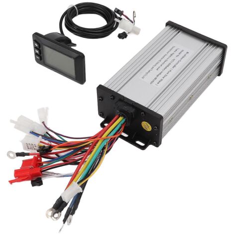 Contrôleur sans balais 202448V/64V 600W pour vélo/scooter électrique, à onde sinusoïdale, avec écran LCD G51 (1/5)
