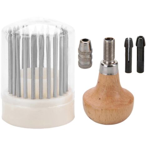 Ensemble de 23 outils de perlage, burin pour sertissage de diamants, outil de bijouterie (1/5)