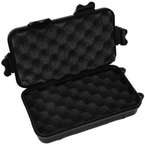Boîte de rangement compacte, étanche et résistante aux chocs et à la pression, idéale pour le camping et la survie en pleine nature. Dimensions : 210 x 121,8 x 62,8 mm / 8,3 x 4,8 x 2,5 pouces. (1/5)