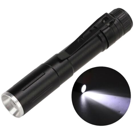 Mini lampe torche LED extensible à mise au point, idéale pour l'inspection, la réparation, le camping nocturne et la formation. (1/5)