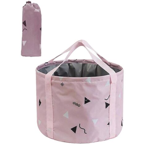Nouveaux produits : Bassin de bain de pieds pliable et portable pour les voyages, seau d'eau pliable pour le camping et le lavage. (1/5)