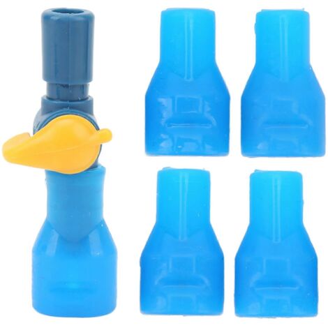 20245PCS Valve de morsure pour poche à eau en silicone de qualité alimentaire avec connecteur de tube droit, embout d'aspiration pour poche à eau pour cyclisme (1/5)