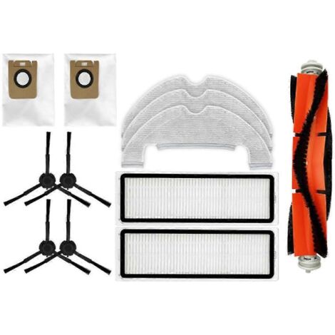 Accessoires pour aspirateur Bot Z10 Pro L10 Plus : brosse principale, filtre HEPA, sac à poussière, chiffon de nettoyage (photo couleur). (1/5)