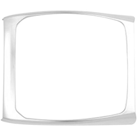 Pour BMW Série 3 G20 G28 325 (2019-2020) - Enjoliveur de grille d'aération arrière en ABS argenté (1/5)