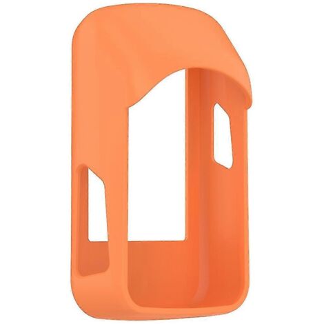 Étui de protection d'écran antidérapant orange pour compteur de vélo Wahoo-elemnt Bolt V2 (1/5)