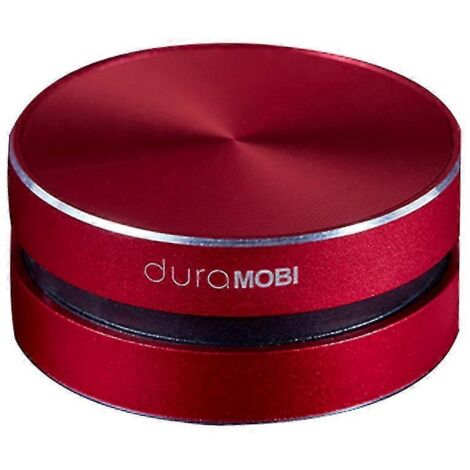 enceinte Bluetooth sans fil à conduction osseuse, mini, portable, son stéréo puissant, micro intégré, rouge. (1/5)