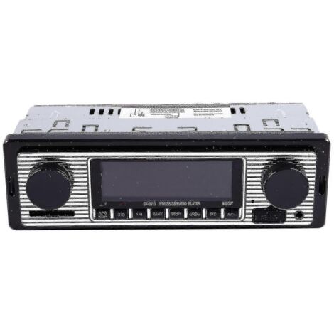 Autoradio vintage Bluetooth avec lecteur MP3 stéréo (1/5)