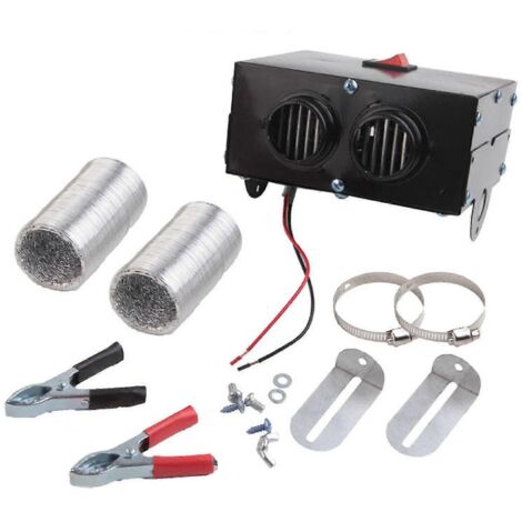 Chauffage de voiture 12 V 1000 W avec ventilateur chauffant et dégivrage - 24 V (1/2)