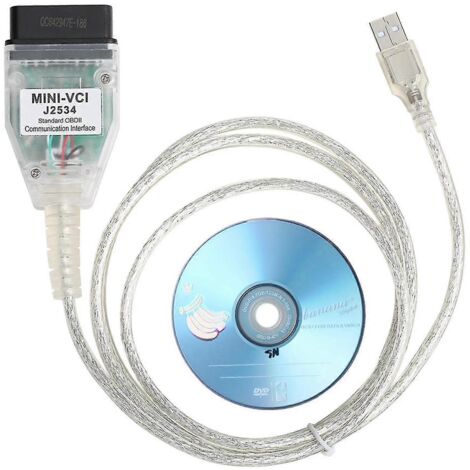 Mini VCI Tis Techstream SW V16.00.017 pour puce Tis Techstream FT232RL J2534 Mini-VCI 2.0.4 Multi-LA (voir illustration) (1/5)
