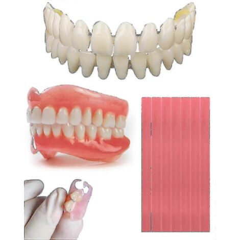 Kit de prothèse dentaire DIY 2024 Nwe, kit de prothèse dentaire DIY simple et pratique, réparation de prothèse dentaire manquante, Sn (319)