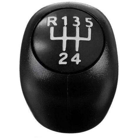 Pommeau de levier de vitesses manuel 5 rapports pour Ducato Jumper/Relay Boxer 1994-2006 735316072 Noir (1/5)