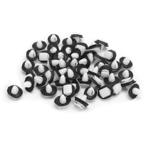 2024 50x Clips de fixation pour moulure latérale extérieure, baguette de protection et garniture de porte inférieure pour Fiat Ducato (1/3)