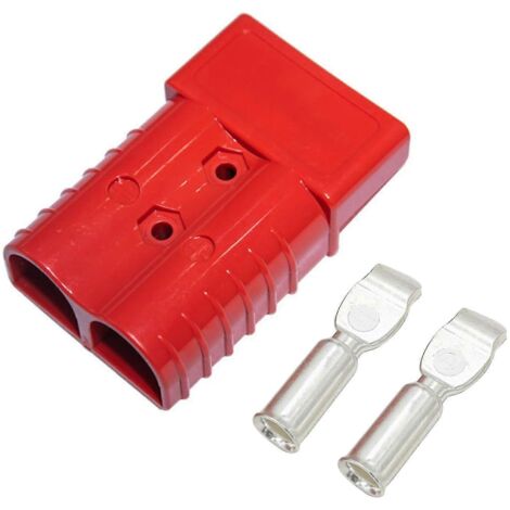 Connecteur de charge pour batterie de chariot élévateur Anderson 175a (rouge) (1/5)