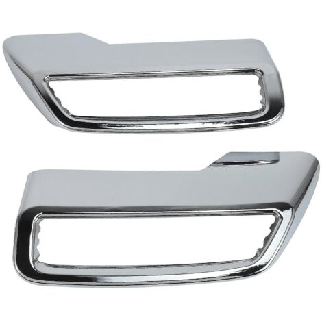 Cache-échappement arrière ABS argenté pour BMW 3008/5008 Allure (2017-2019). (1/5)