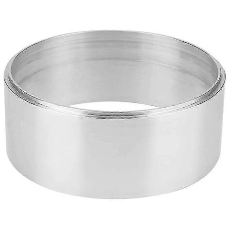 Entretoise de filtre à air en aluminium de 5 cm (2 pouces) compatible avec les rehausseurs BBC 350 et 454 (argent) (1/5)