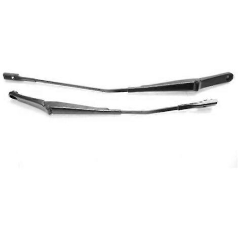 8W1955407 8W1955408 Bras d'essuie-glace avant pour Audi A4, S4, A5, S5 et RS5 (2017-2019) - Noir (1/5)