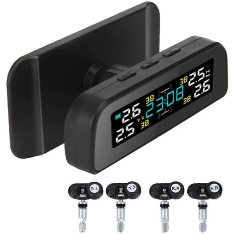 Système de surveillance de la pression des pneus sans fil (TPMS) avec capteur interne solaire (1/5)