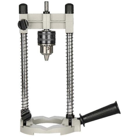Guide de perçage de précision réglable à angle de 45 à 90° avec mandrin et support de perçage (voir illustration). (1/5)