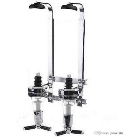 Distributeur mural Kabalo 2024 en acier inoxydable pour 2 bouteilles, style majordome, pour boissons alcoolisées et spiritueux (vodka, whisky, rhum, gin) - Utile (1/2)