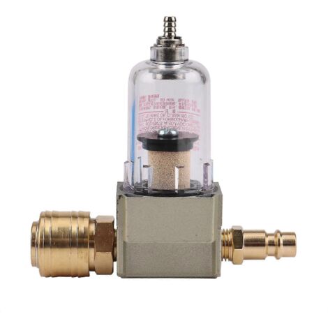 Filtre séparateur huile/eau pour air comprimé (1 pièce) avec raccord rapide 1/4 pouce pour CompPhoto Color (1/5)