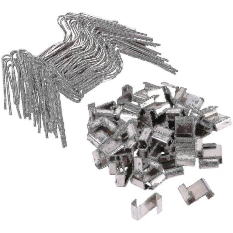 2024 100 clips de fixation pour vitres de serre en acier inoxydable (1/4)