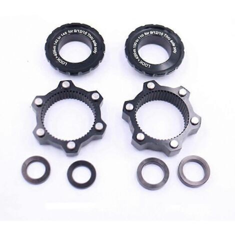 Adaptateur de moyeu Center Lock 2024, Center Lock pour 6 trous, arrière 12x142 à 12x148, Center Lock pour freins D (1/4)