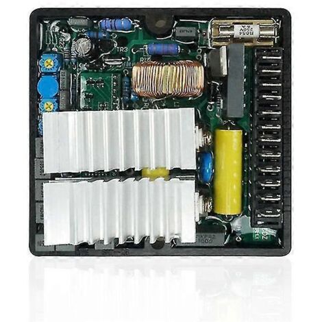 Régulateur de tension automatique SR7 AVR pour générateur Alte SR7-2G avec protection contre les basses vitesses et les surcharges (noir) (1/5)