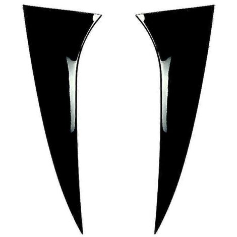 Aileron latéral de lunette arrière pour BMW IX35 (2010-2017), aileron canard, pièce de rechange noire (1/5)