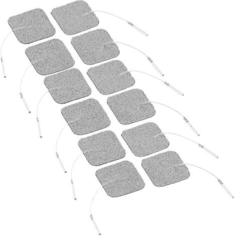 Électrodes TENS, 24 électrodes auto-adhésives de qualité supérieure et longue durée (1/4)