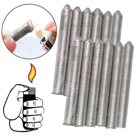 Baguettes de soudage universelles basse température, baguettes de soudage aluminium à fusion facile basse température, accessoires de soudage pour métaux (fer et cuivre), lot de 6.