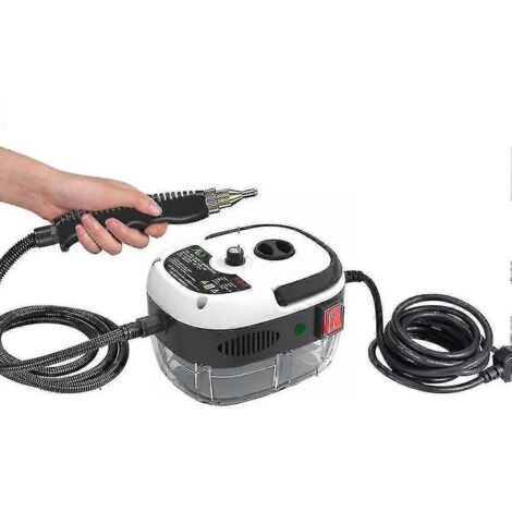 Nettoyeur vapeur avec réservoir d'eau de 900 ml, idéal pour la climatisation de voiture, le nettoyage des hottes de climatisation et l'entretien de la maison. 220 W/110 V. Prise US. (1/5)