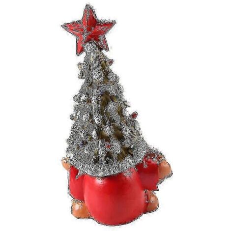 Figurines exquises de nains de Noël, gnomes à poser sur une table ou un bureau, décorations de Noël (1/5)