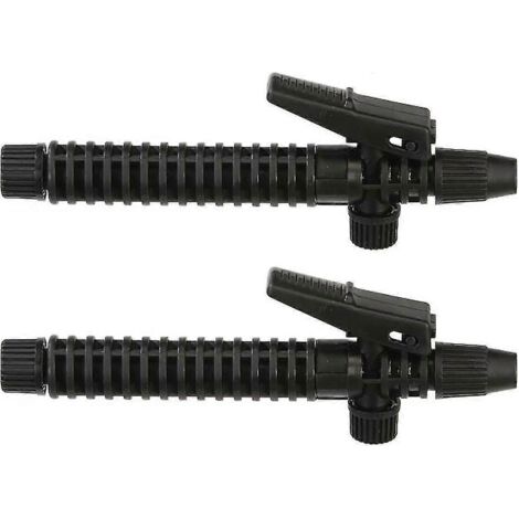 Poignée de pulvérisateur à gâchette (lot de 2), poignée de pulvérisateur à gâchette de 175 mm, accessoire pour pulvérisateurs agricoles - q36Noir (1/5)