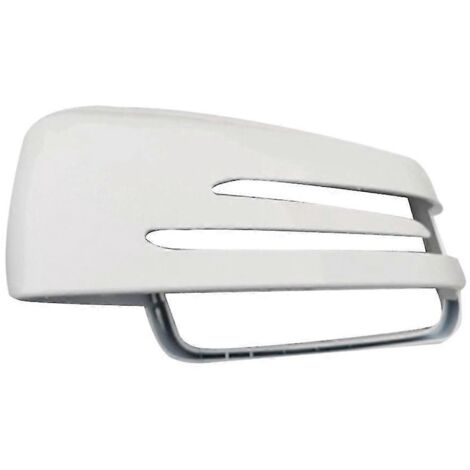 Coques de rétroviseurs pour Mercedes-Benz Classe CLA/GLA (W176, W246, W212, W204, C117, W221), coque de rétroviseur gauche blanche. (1/5)